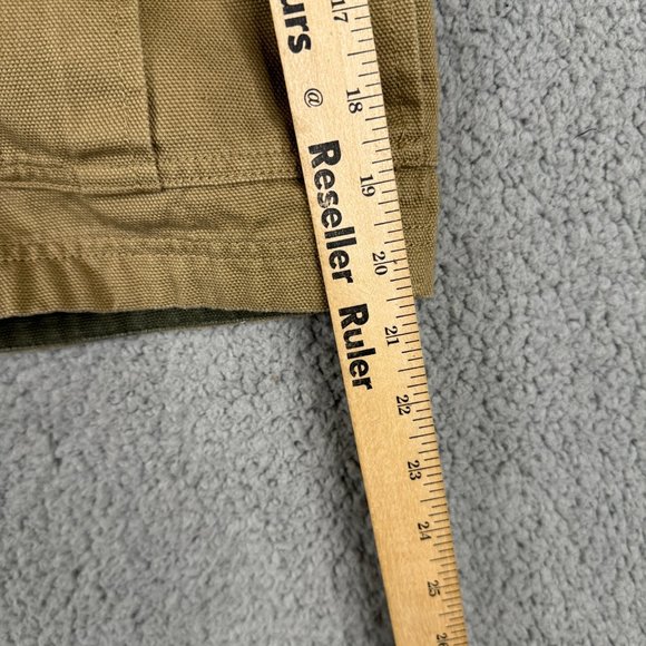 Duluth Trading Co Shorts Mens Size 40 Brown Heavy Canvas Cargo Shorts 9" Inseam - Picture 11 of 16